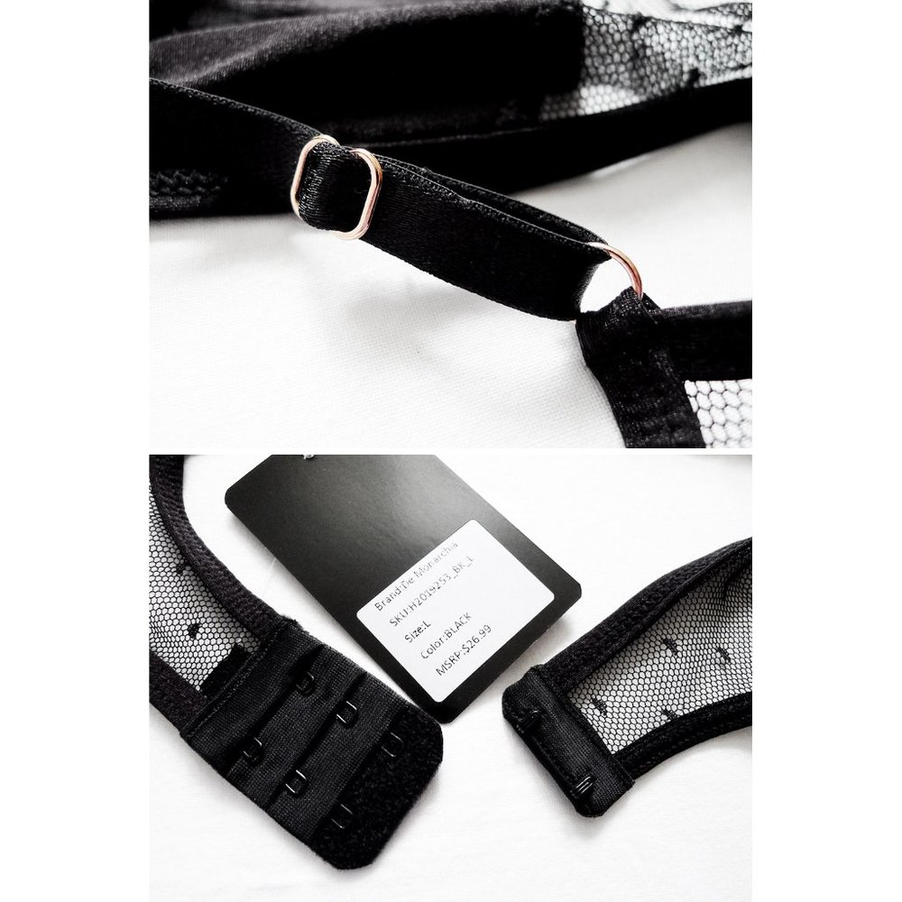 NEW SAMPLE LOT 5 pc Bras Bralettes Thong Intimates - Picture 3 of 12